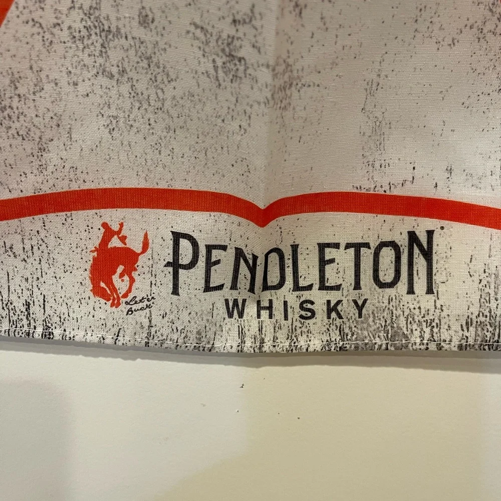 Pendleton Whiskey Black and Red Wall Tapestry
